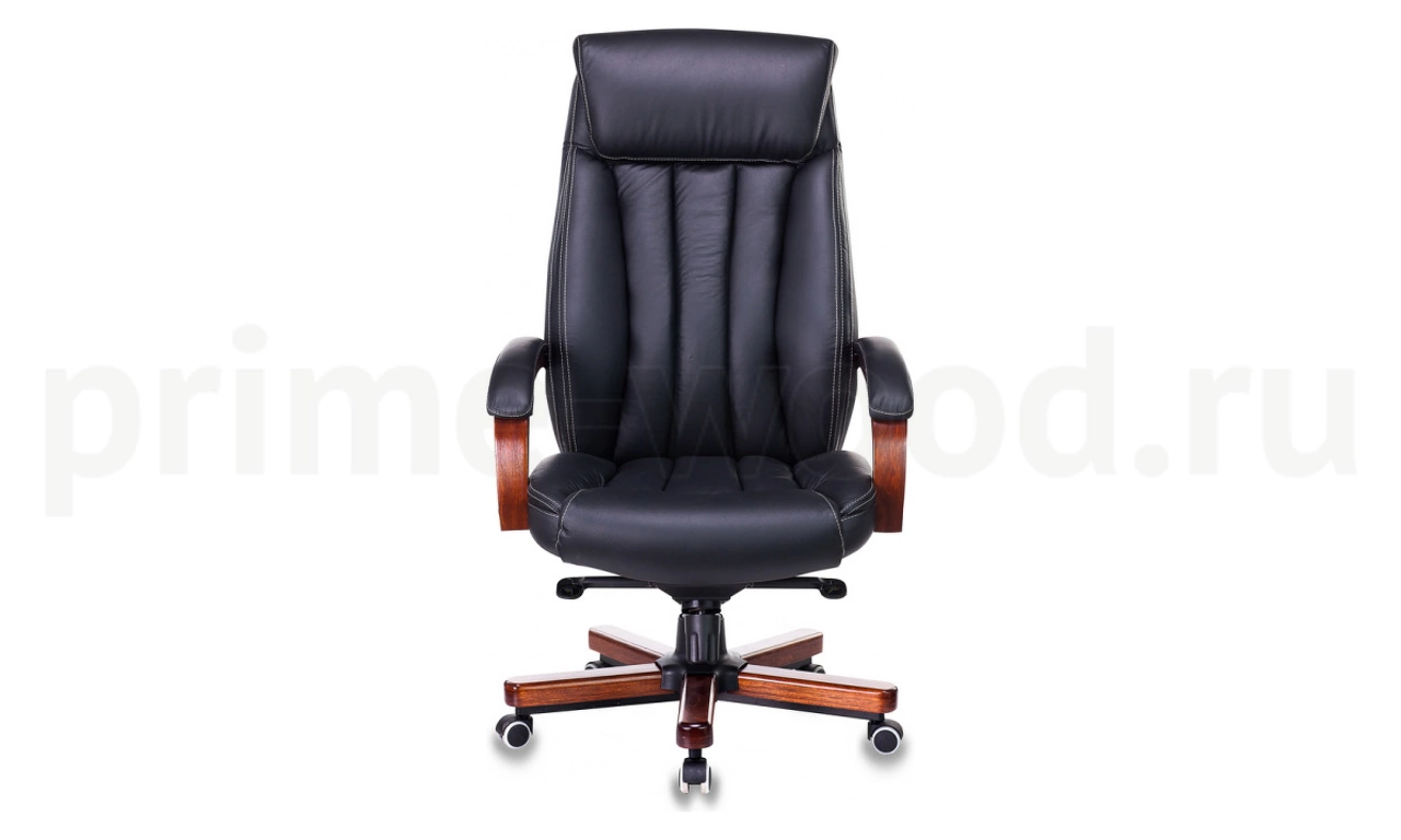 Кресло Бюрократ T-9922WALNUT/BLACK - фото 2